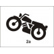 Dárkový pískovaný pivní pullitr se jménem a obrázkem motorka