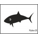 Pískovaný hrnek se jménem a obrázkem motiv ryby