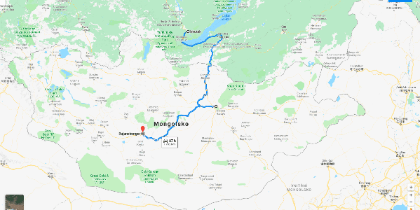 Cestování po Rusku a Mongolsku